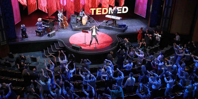 TedMed stage